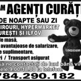 Agenti de curatenie, tura de noapte sau zi